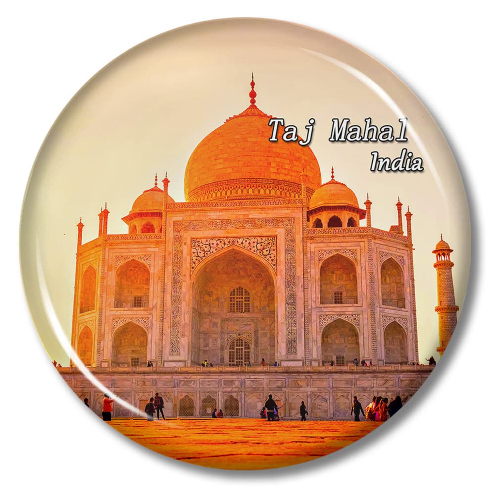 India Taj Mahal Magnet Fridge Sticker 2.28 Inch