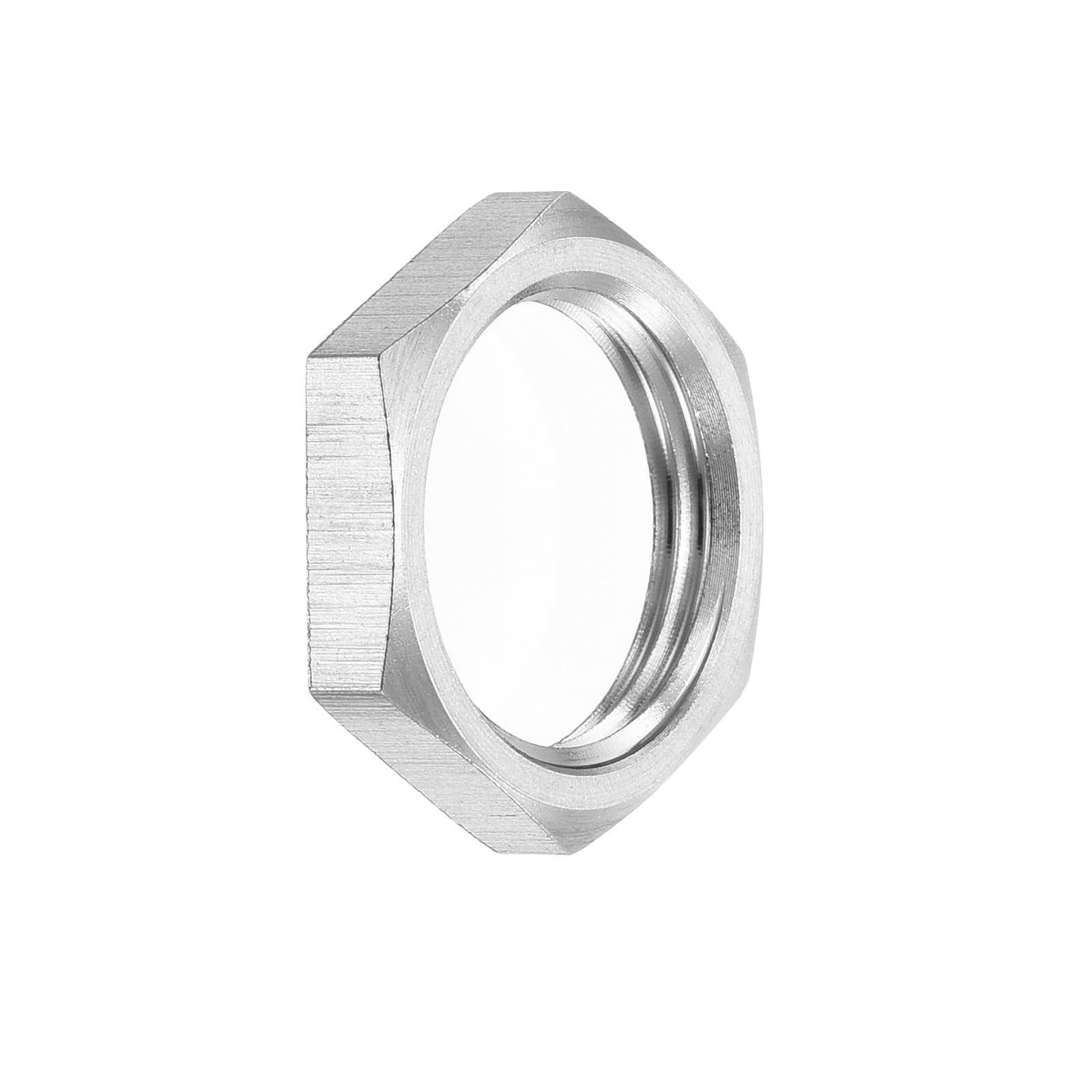 QUARKZMAN G3/8 Dado Bloccaggio Sottile Esagonale Raccordo Tubi, Fissaggio Femmina Controdado per Impianti Idraulici, Acciaio Inossidabile 304 2pz