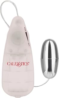 California Exotic Novelties Slim Teardrop Bullet, Silver