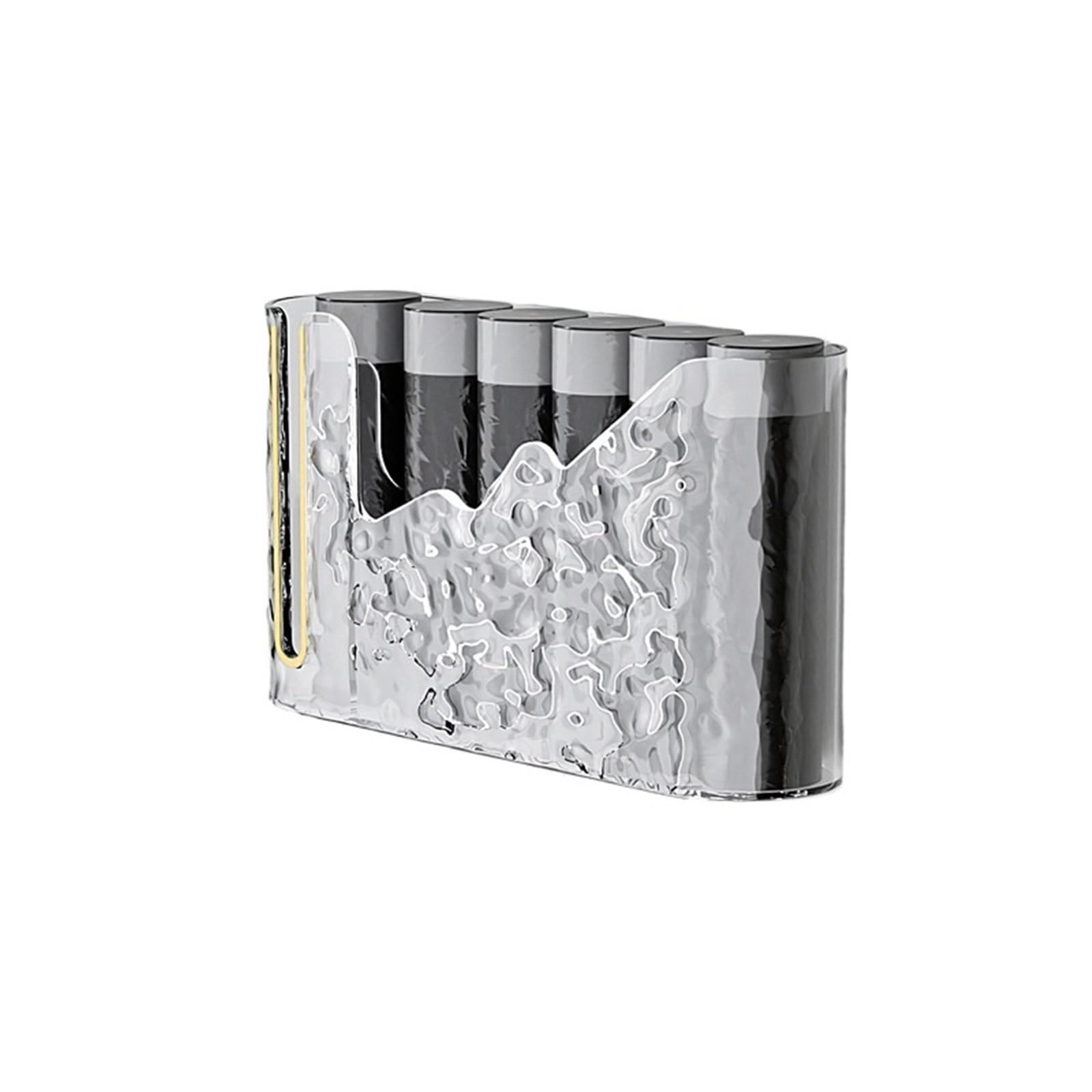 Caja de Almacenamiento Bolsas Basura, dispensador plástico montado en la Pared, Soporte for, Organizador Cocina y baño, 2 uds para Cocina y Baño(White)