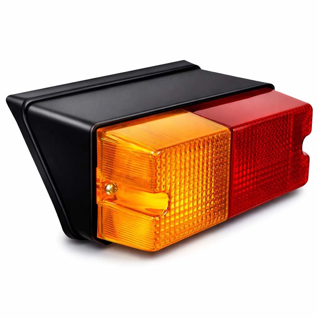 Combinazione di luci per trattore Luci posteriori Gruppo luci posteriori trattore con lampadine 12v Compatibile con Sonalika Indofarm Standard Universal Trattori parti luci