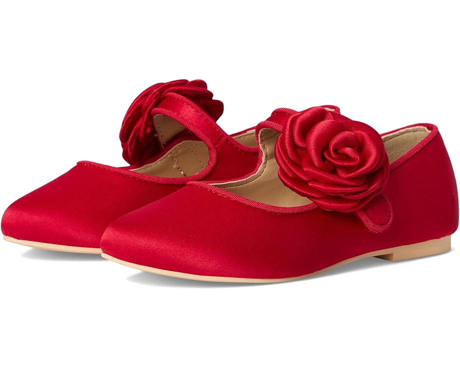 Janie and Jack Rosette Flats (Toddler/Little Kid/Big Kid) - Pair View
