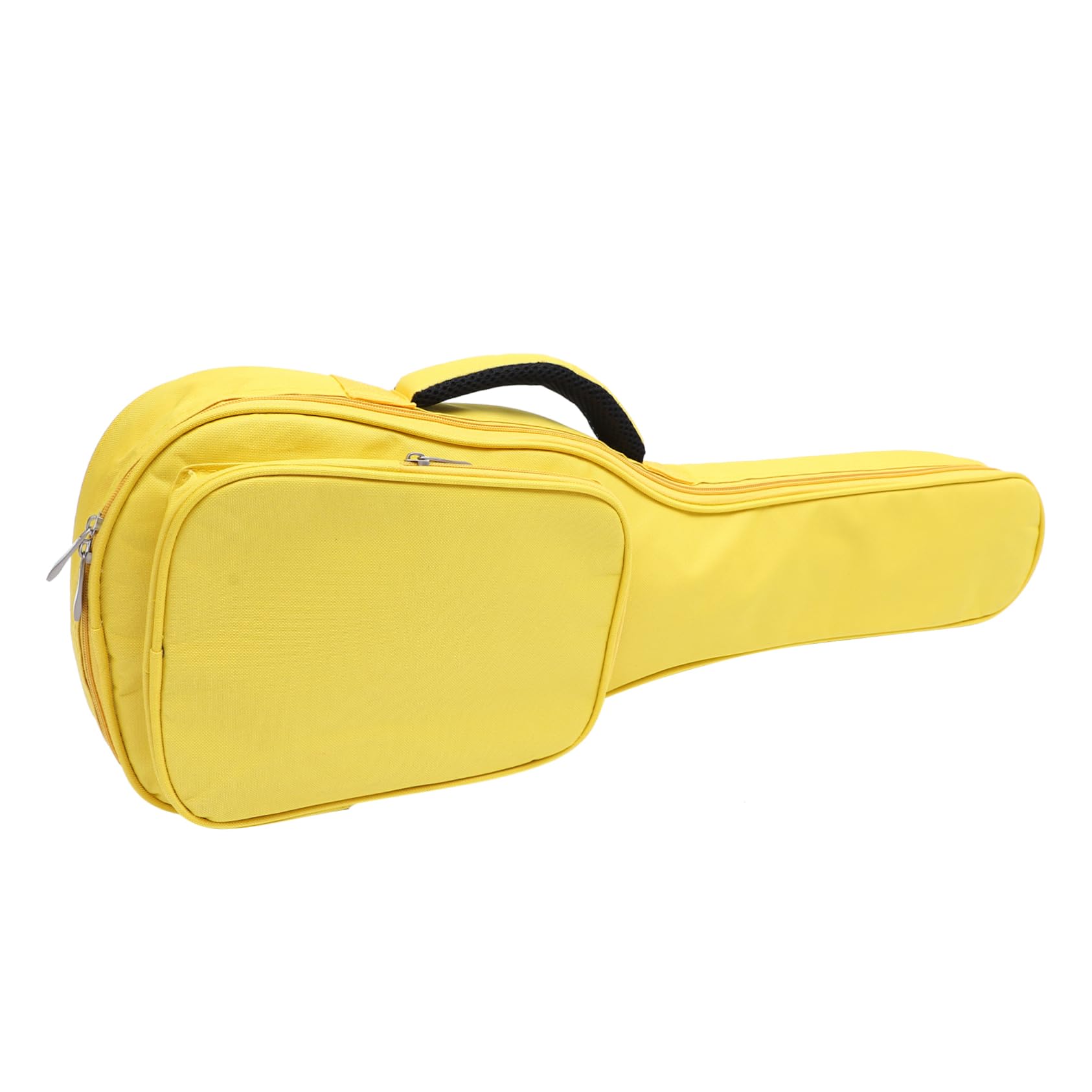 GALPADA Bolsa para Ukelele Acolchada de Oxford Resistente y Forro Grueso, Capacidad Grande, Tamaño para 26/27 Pulgadas, Adecuado para Transportar Ukeleles Amarillos