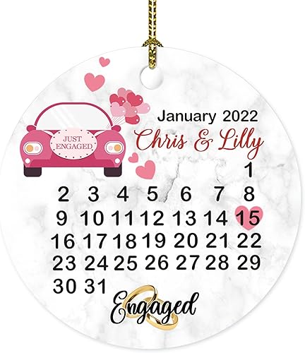 Vista 17 de Adorno de Navidad personalizado para inauguración de la casa, regalo para propietario de una casa nueva, nuevas aventuras, nuevos recuerdos, adorno