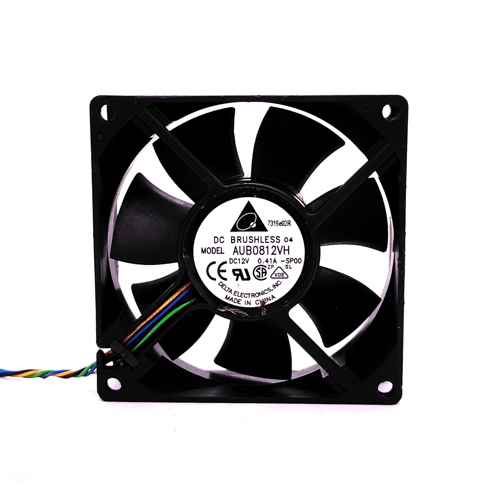 PGSA2Z AUB0812VH-SP00 Size 80x80x25mm DC12V 0.41A 3600RPM Brushless Air Cooling Blower Fan (B09T3L53QK) Amazon Price History, Amazon Price Tracker