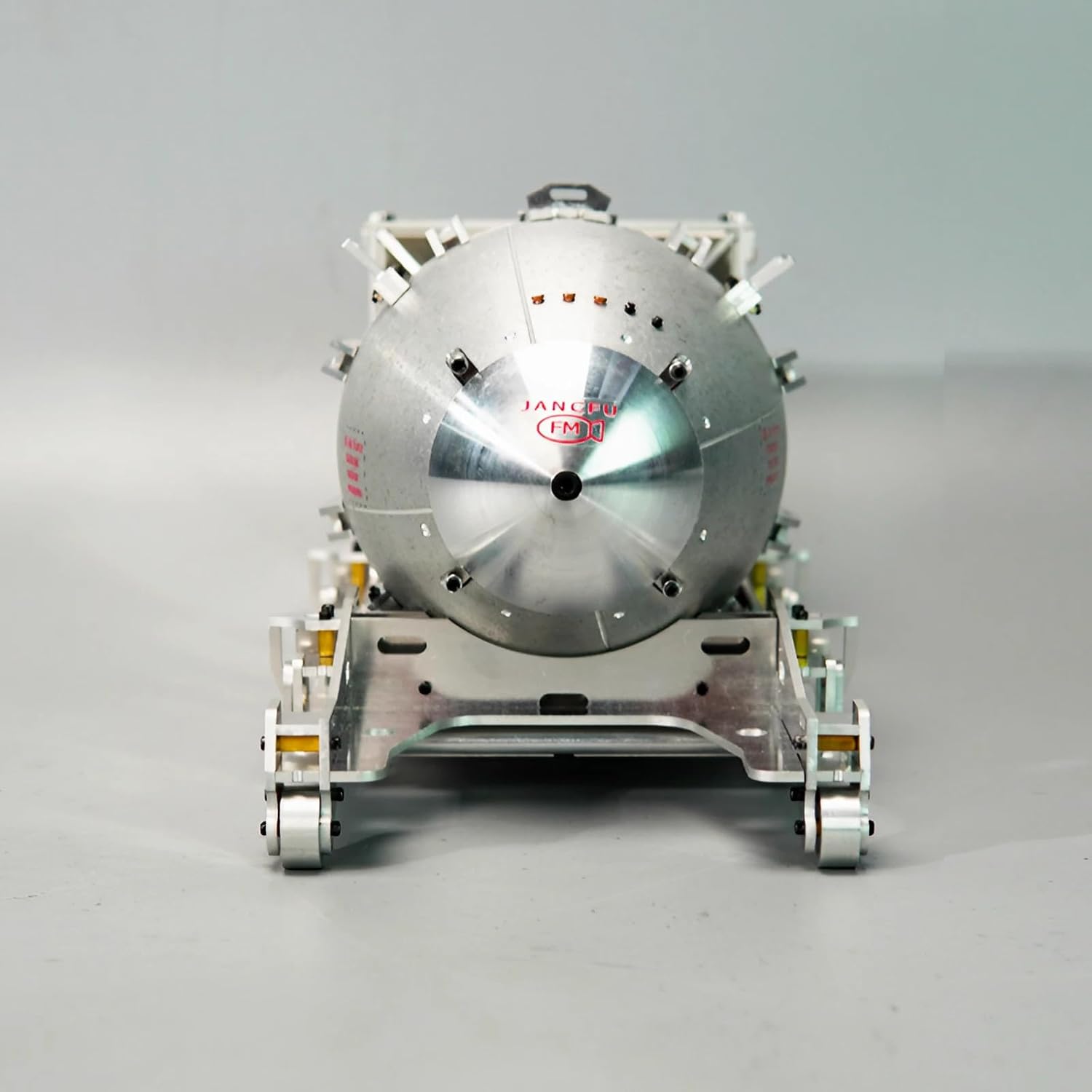 HumblePleb 1/12 Full Metal WWII American Fat Man Nuclear Bomb Assembly Model - A Great Collectible for Oppenheimer and Military - 3D Metal Puzzles for Adults