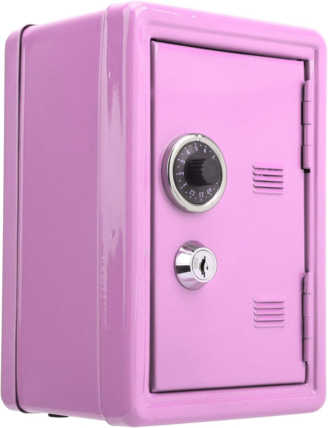 Ronteno Money Box with 2 Keys Password Cash Kids Toy Coins Jewelry Saving Money Bank Safe Lockable Style Gift for Home School Office Decoration(1Pic, Pink) (B0C9DWB91P) Amazon Price History, Amazon Price Tracker