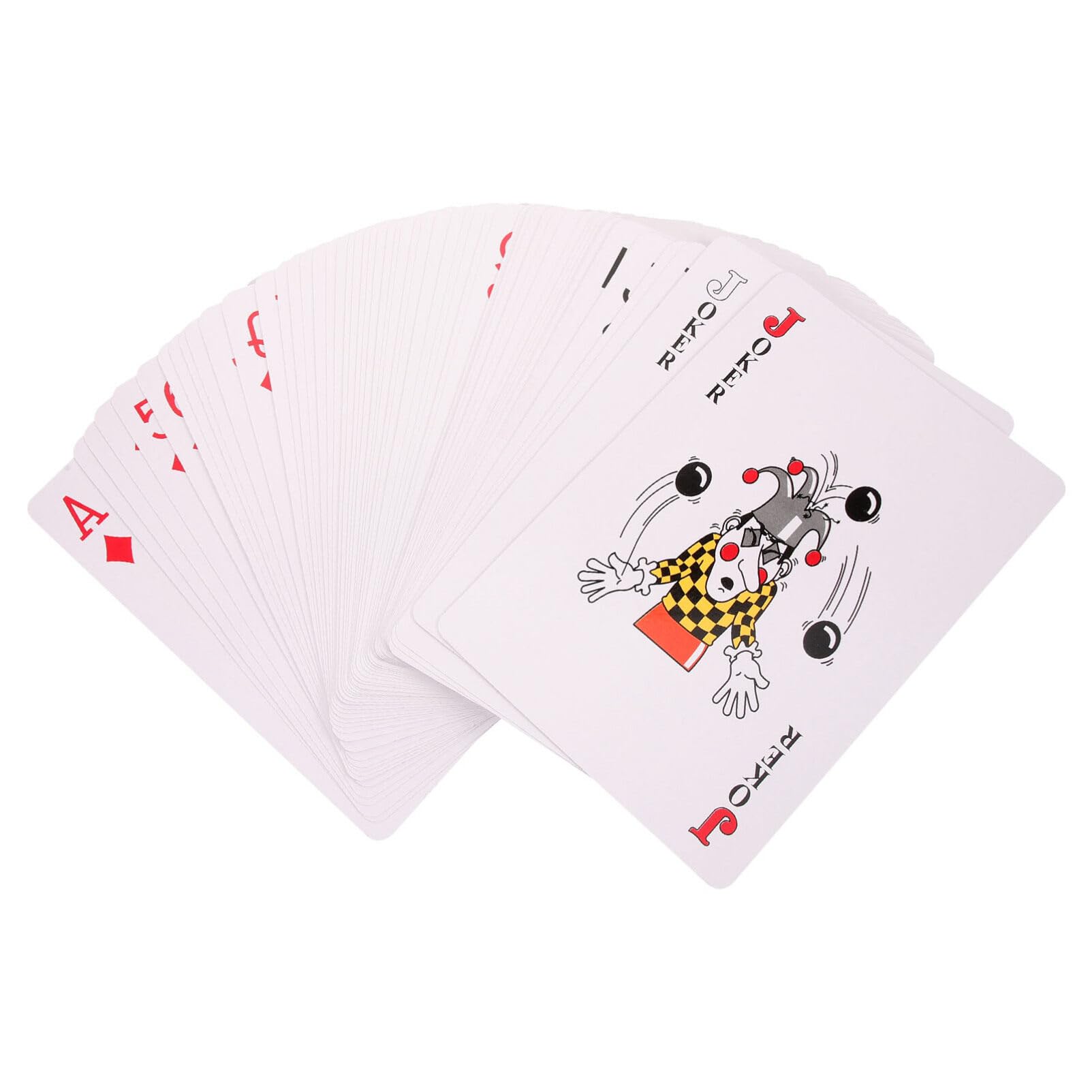 ibasenice Jeu De Cartes À Jouer Géant De Poker Jumbo Énorme Carte De Poker Grandes Cartes De Poker Astuces Accessoire Super Grand Jeu D'index De Poker Cartes De Jeu De 23.30X16.00X0.01cm