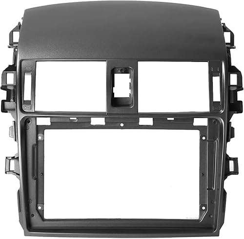 9 pulgadas, 2 DIN, compatible con Toyota Corolla 2009-2013, panel estéreo de coche, marco de DVD, panel de audio para tablero, radio, reproductor