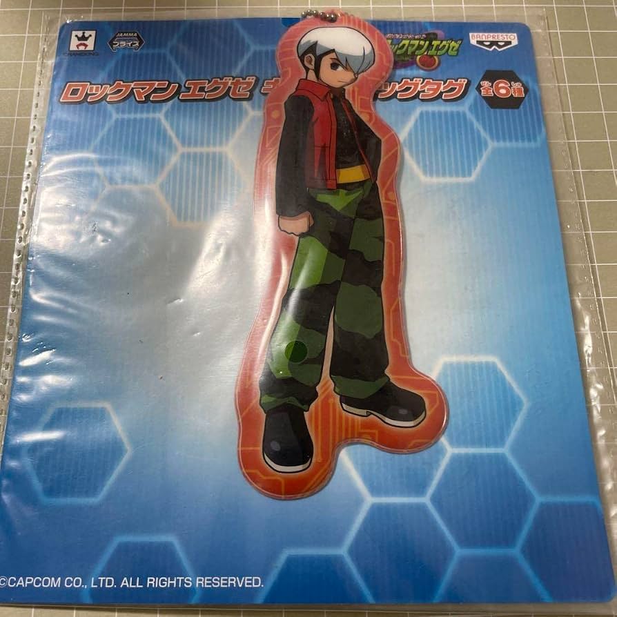 Amazon.co.jp: ロックマンエグゼ キャラ型 ビッグタグ キーホルダー
