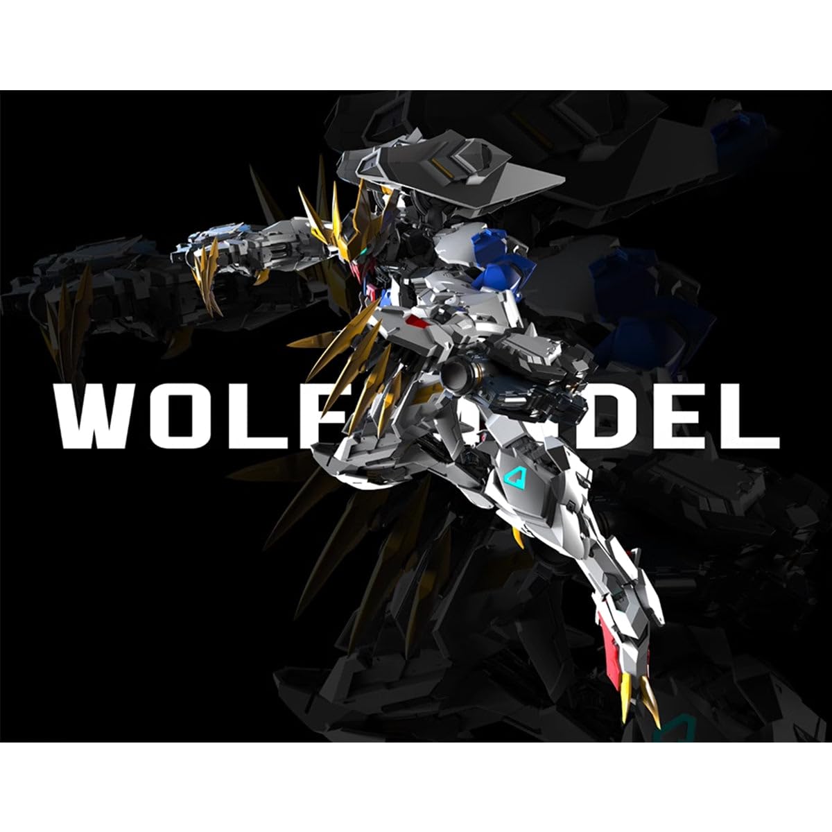 HiPlay Wolf Technology 1/100 Wolf Modell Metallrahmen Bausatz