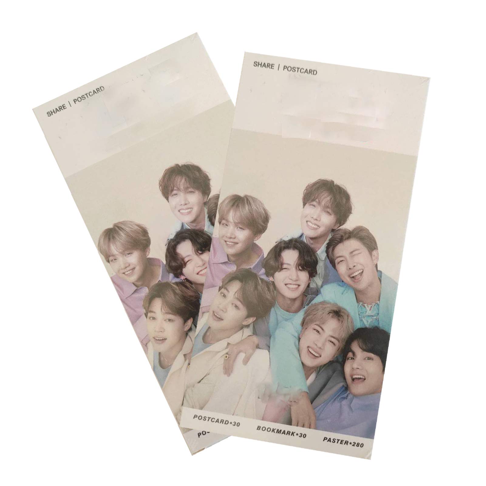 Fans Gifts Set - 340Pcs MAP of Soul Persona Including 30Pcs Postcards, 30Pcs Small Book Mark, 280PCS Stickers