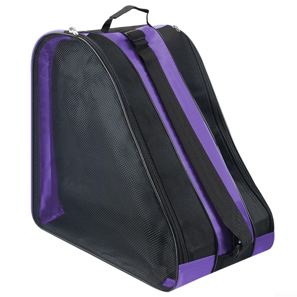 Borsa per pattini a rotelle con tracolla regolabile e comoda imbottitura per ridurre la pressione sulle spalle durante il trasporto