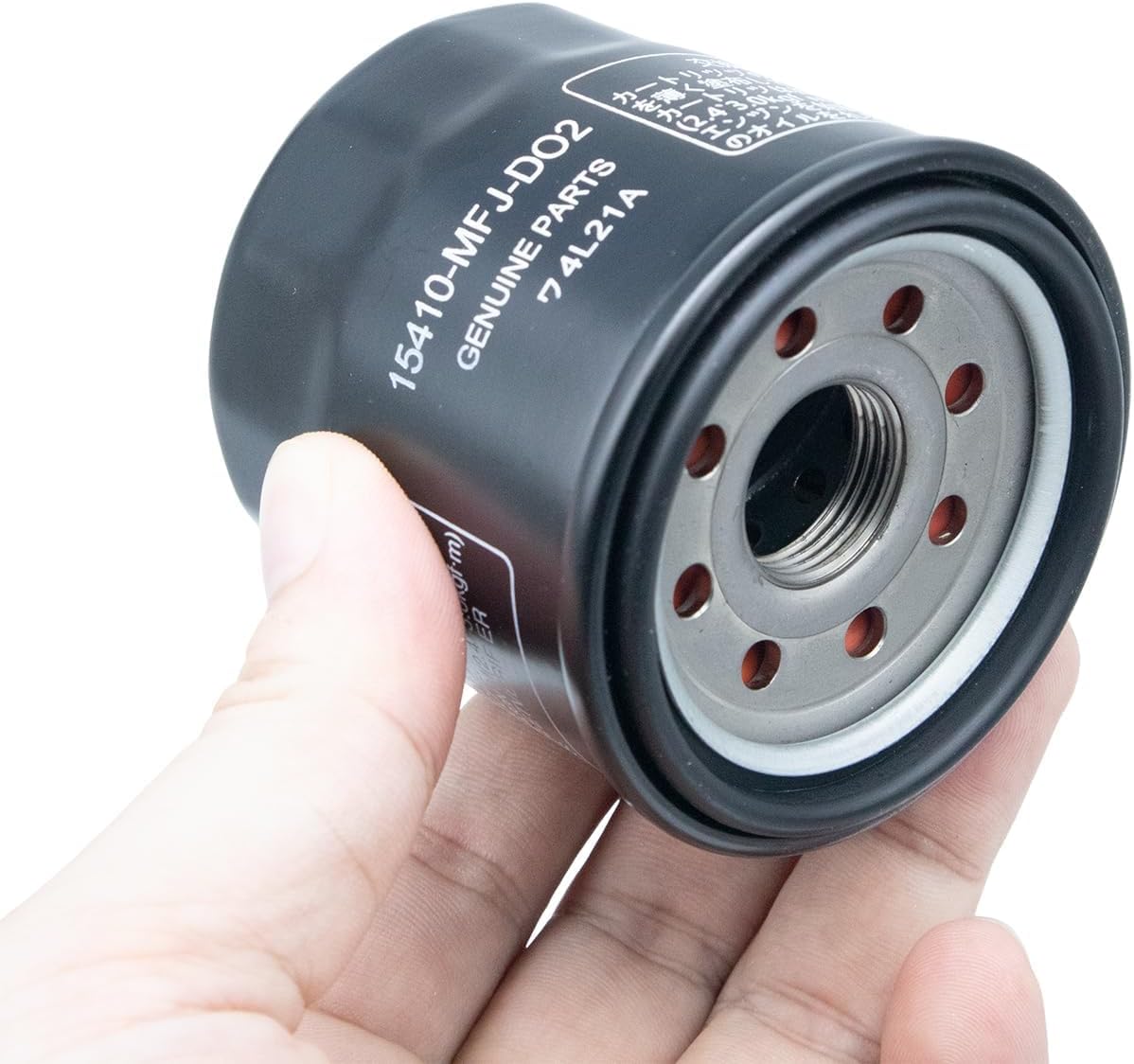 (2 Pack) 15410-MFJ-D02 15410-MFJ-D01 Oil Filters Compatible With Honda GXV530 GXV530R & GXV530U Model