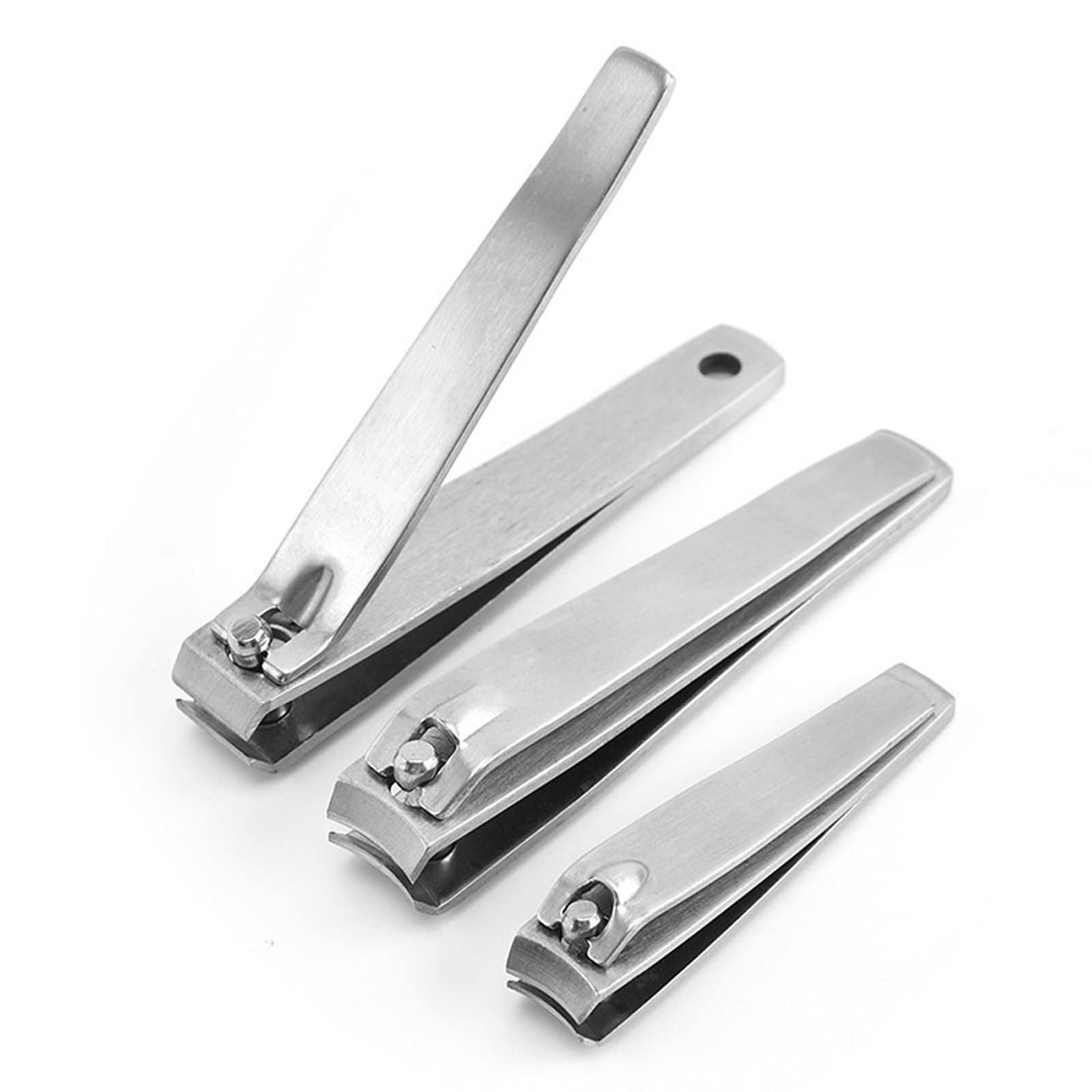 Nagelknipser, Nagelknipser, Nagelknipser, spritzwassergeschützte Nagelknipser aus Edelstahl, Manikürezubehör, multifunktionale Nagelknipser(Size:Bend Small)