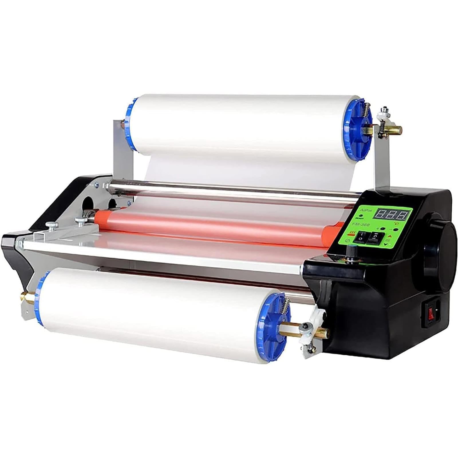 Plastificatrice A3 a Caldo E a Freddo, Temperatura Regolabile da 0 a 200℃, Fronte/Retro E Fronte Singolo, Larghezza Pellicola da 0 a 35 Cm, Plastificatrice Professionale.