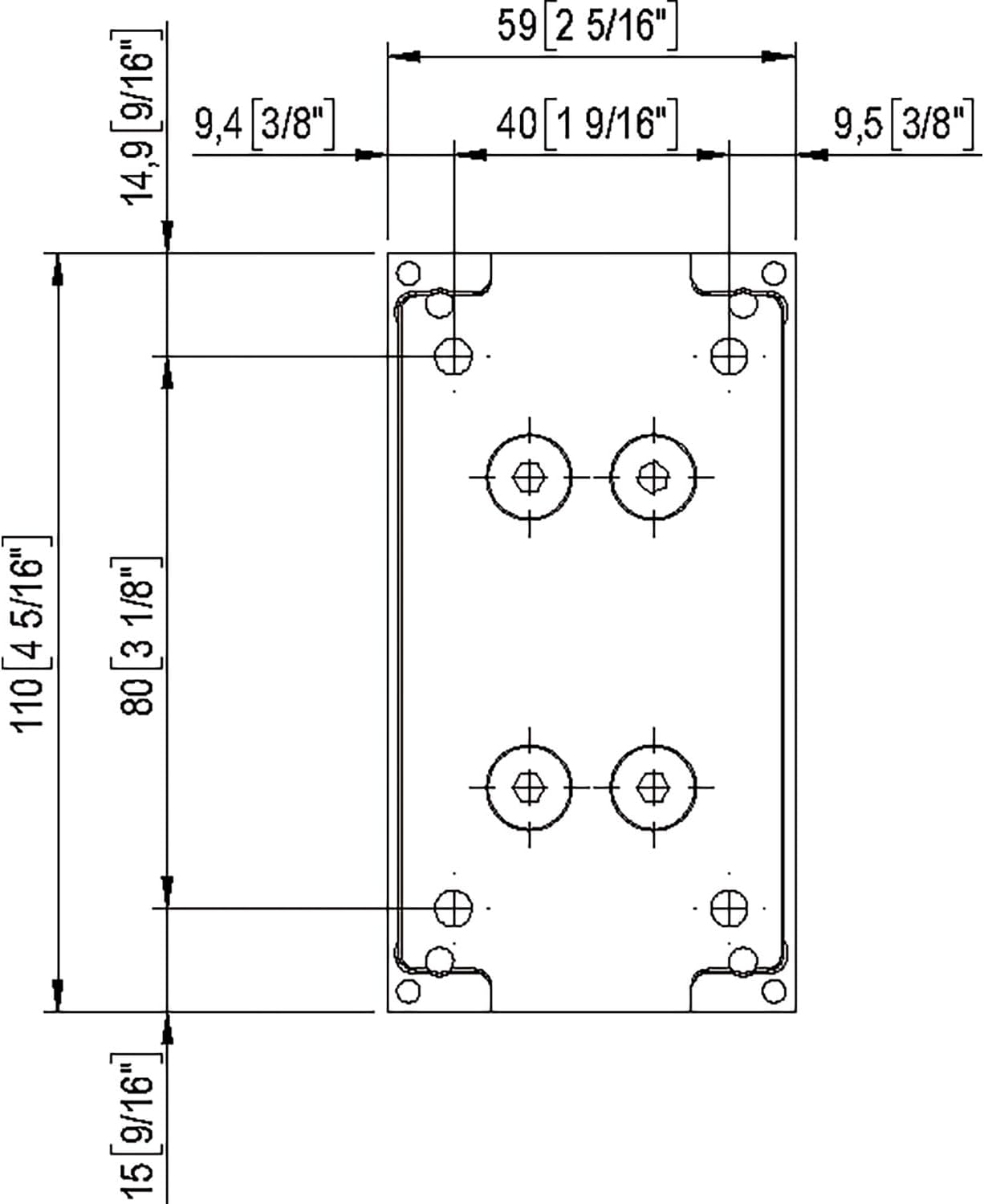 BILOBA 8910 Swing Door Hinge Glass Door Hinge for Glass Wall 8-13.52 mm Hydraulic Band with Zero Position Adjustment, Matte Stainless Steel