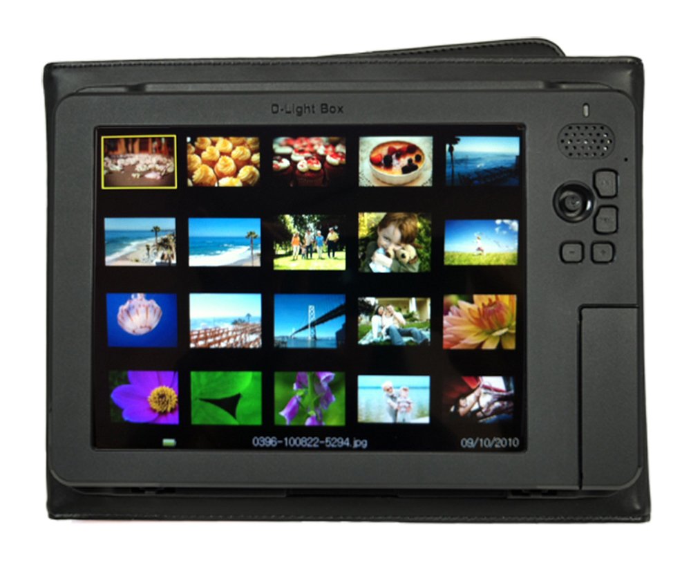 Digital Foci 8” Portable Digital Photo Album/Frame Viewer with