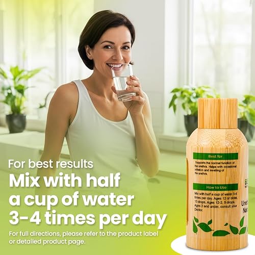 Miniatura 5 de Bestmade Remedio natural para inflamación uretra BM112 - Apoyo natural para comodidad y salud urinaria, gotas de 1.0 fl oz