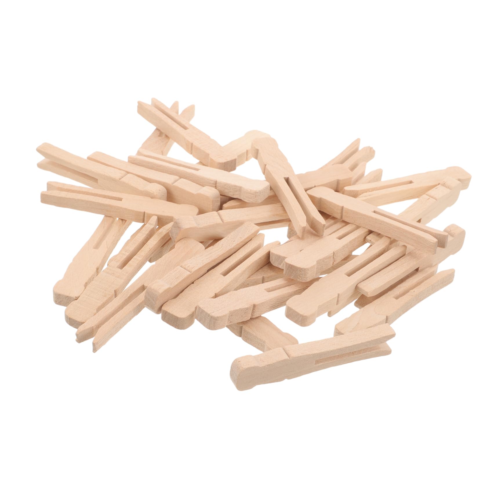 PRETYZOOM 500 Pz mollette di legno mollette per foto per bucato stendibiancheria per biancheria biancheria robusti fermagli per antivento
