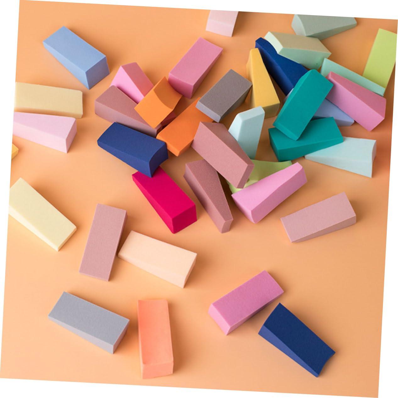 Healeved 150pezzi Spugnette Applicatrici Per Trucco Morbide e Assorbenti Per Fondotinta Per Uso Quotidiano e Occasioni Speciali Di Spugne Per Make up Professionale