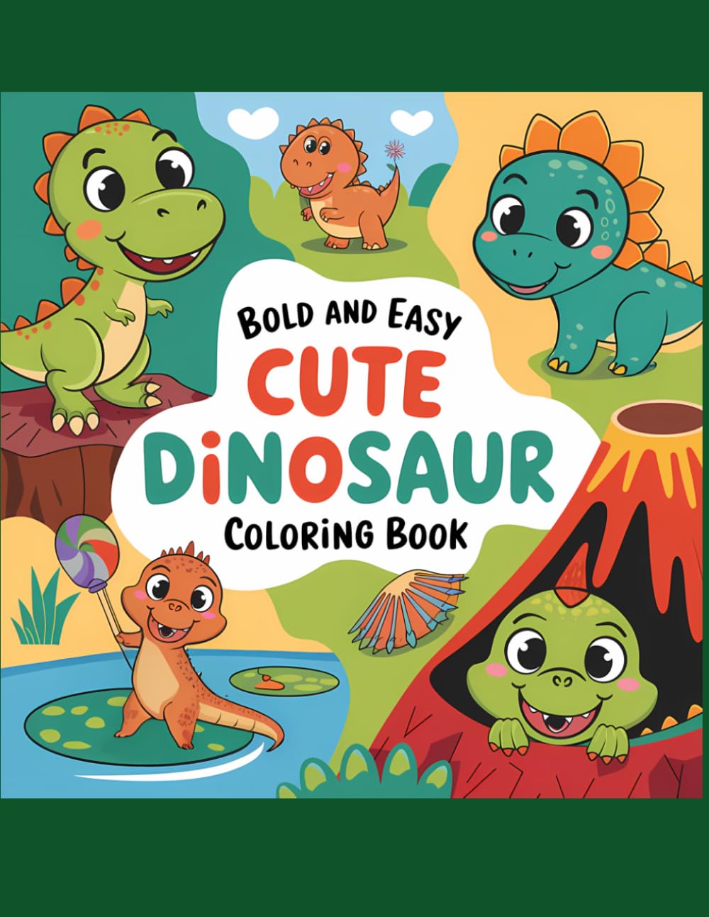 Dinosaur Color Book: Volume 1