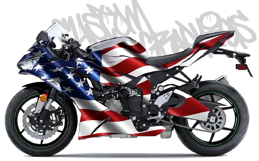 illustration 2020 他 Graves OEM Bodywork Graphics Set Kawasaki ZX-6RR 2024