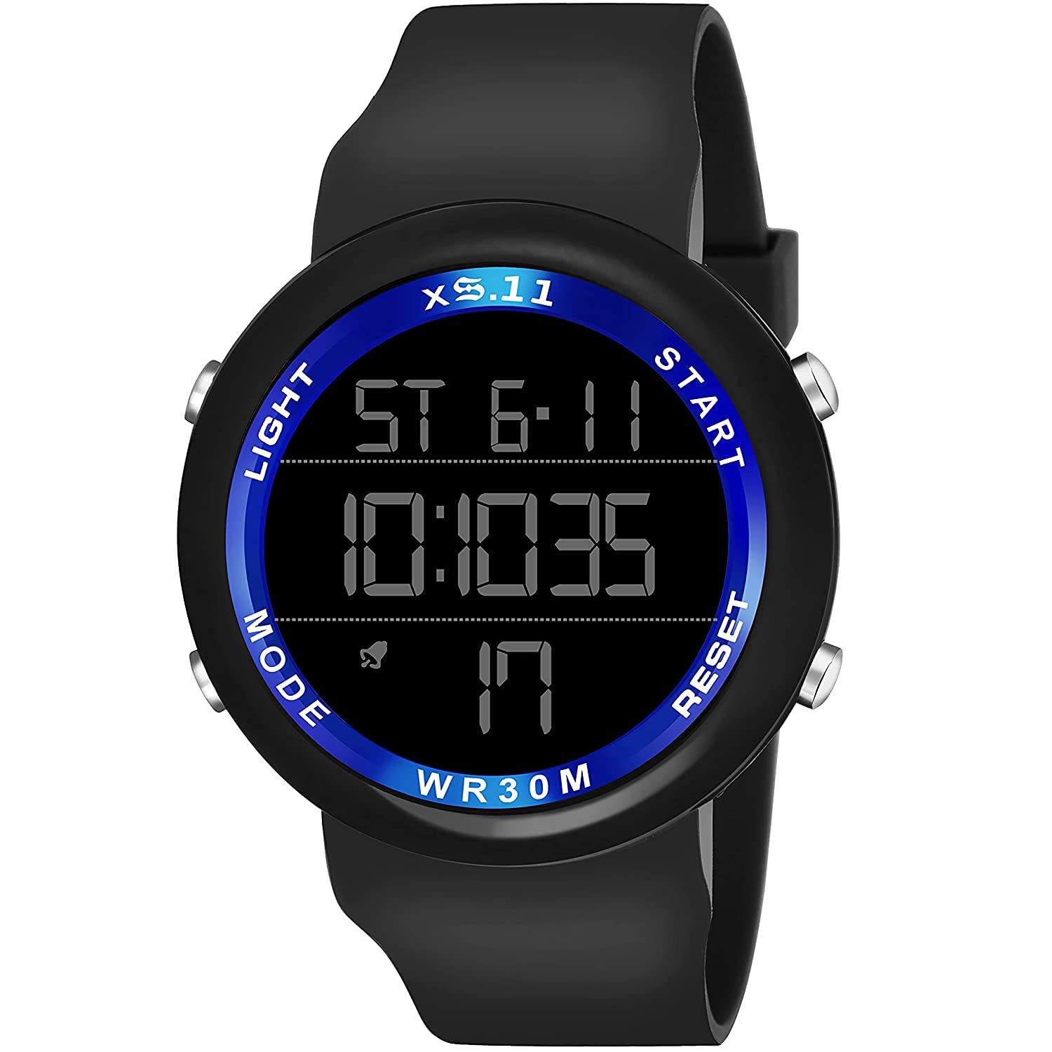 Emartos Digital Mens Watch (Blue Dial Black Colored Strap) (B0B4GBYWV6) Amazon Price History, Amazon Price Tracker