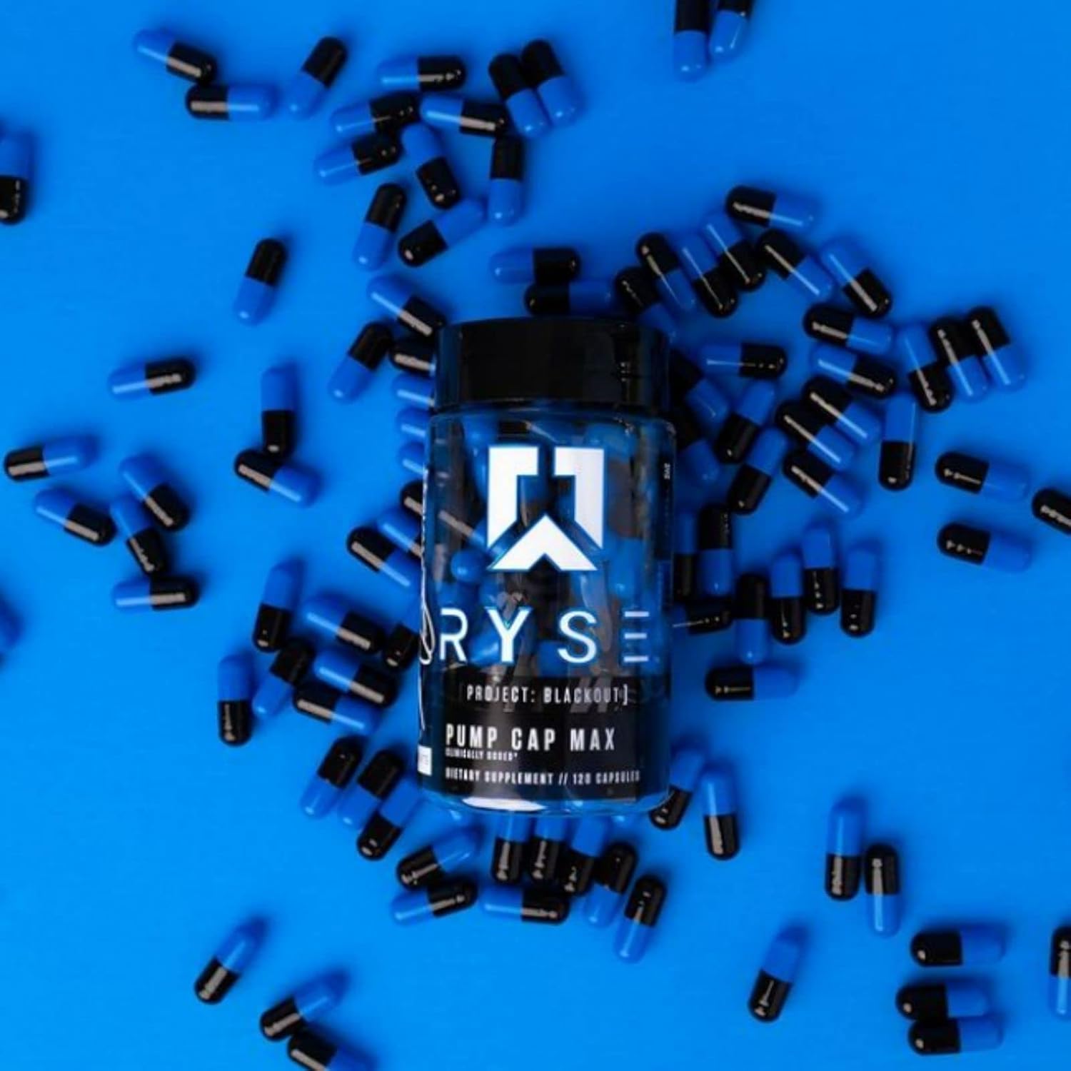 Buy RYSE Project Blackout Pump Cap Max Stimulant Free Pump Formula