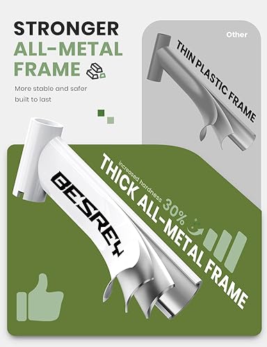 Miniatura 3 de Bicicleta de equilibrio para niños de 2 años, marco totalmente metálico y ruedas todo terreno de 12 pulgadas, bicicleta para niños de 24 meses a 5