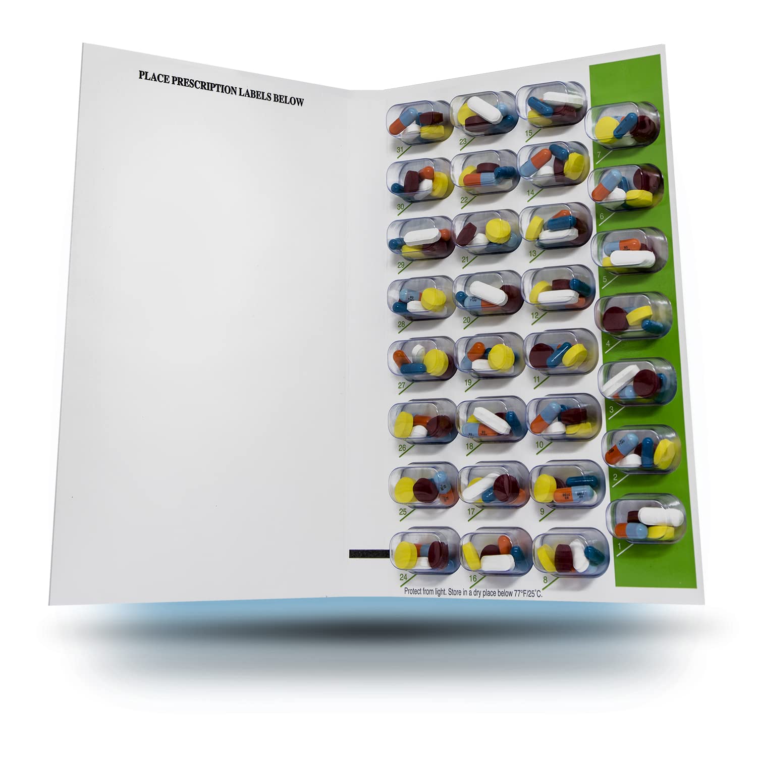 Omnicell SureMed 31-Day Multi-Med Disposable Blister Card Refill with 26 Cards & 26 Blisters