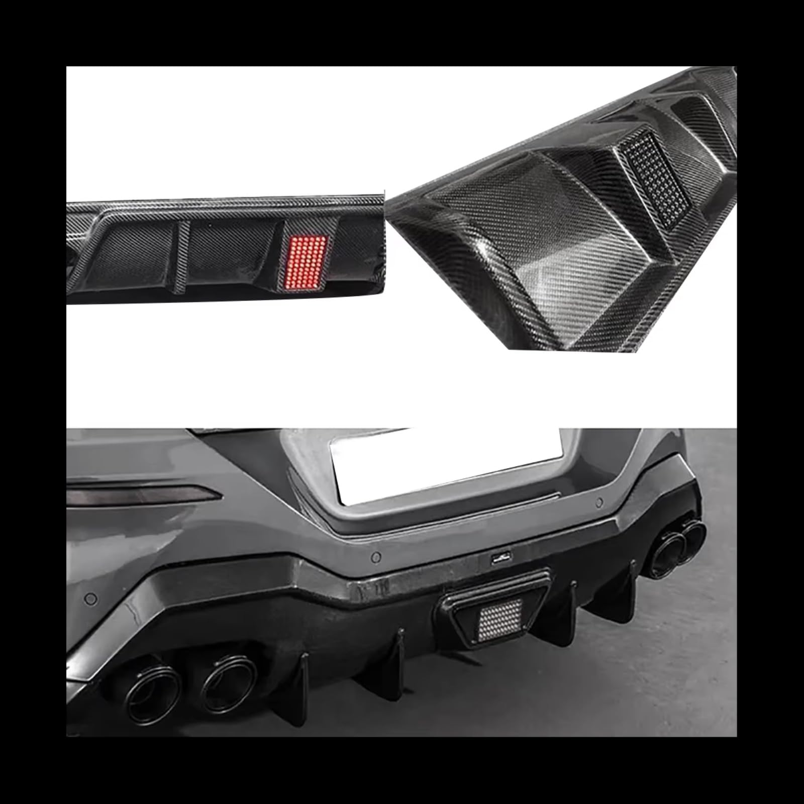 Luci Terzo Stop Auto per Benz per Modello A 72 Luce Freno A LED per F1 Luce per Pilota Luci Freno A LED Copertura Paraurti per Lampada per Pilota Luce Stop Terza Luce Stop