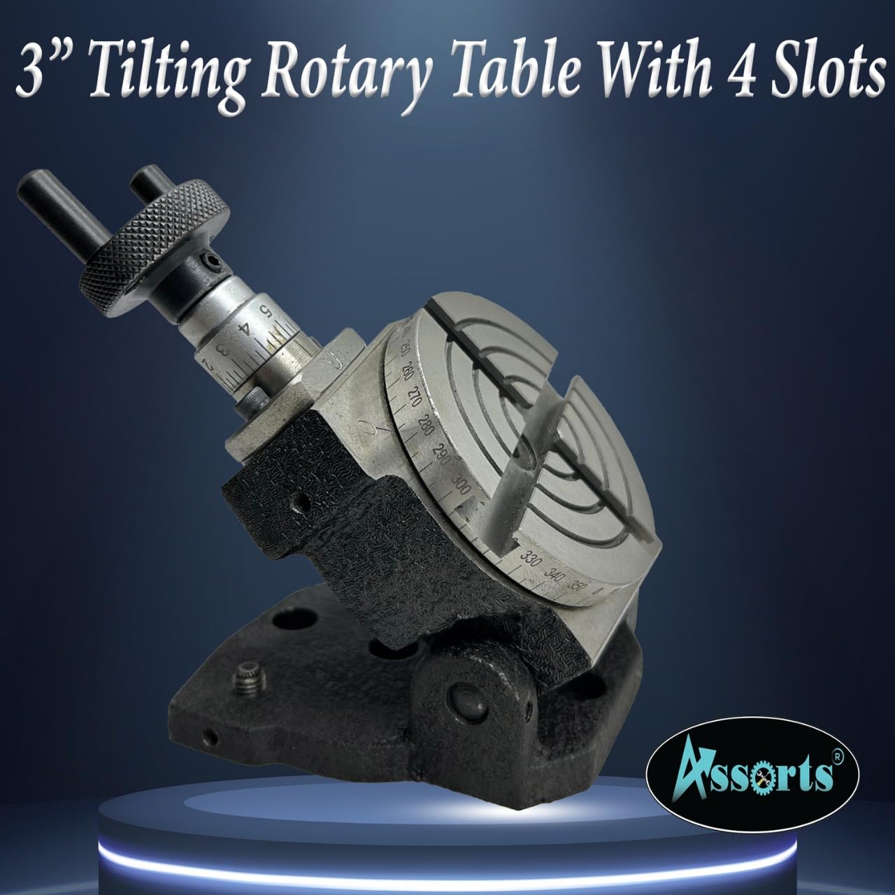 Tavola Rotante (3" Inclinazione 4 Slot ( 80 mm))