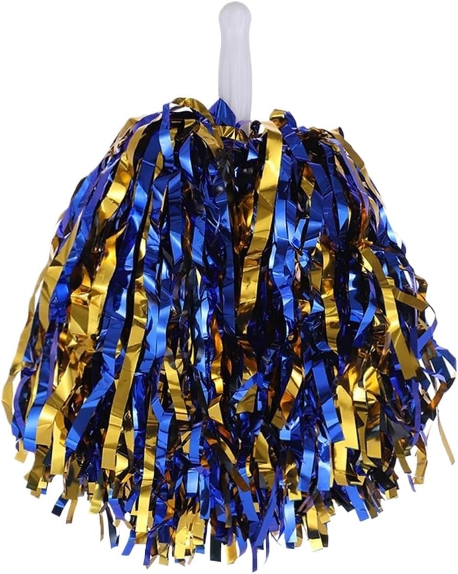 Dance Cheerleading Pompoms, Cheerleading Pom Poms Multicolor 25cm 6 or 10 pcs