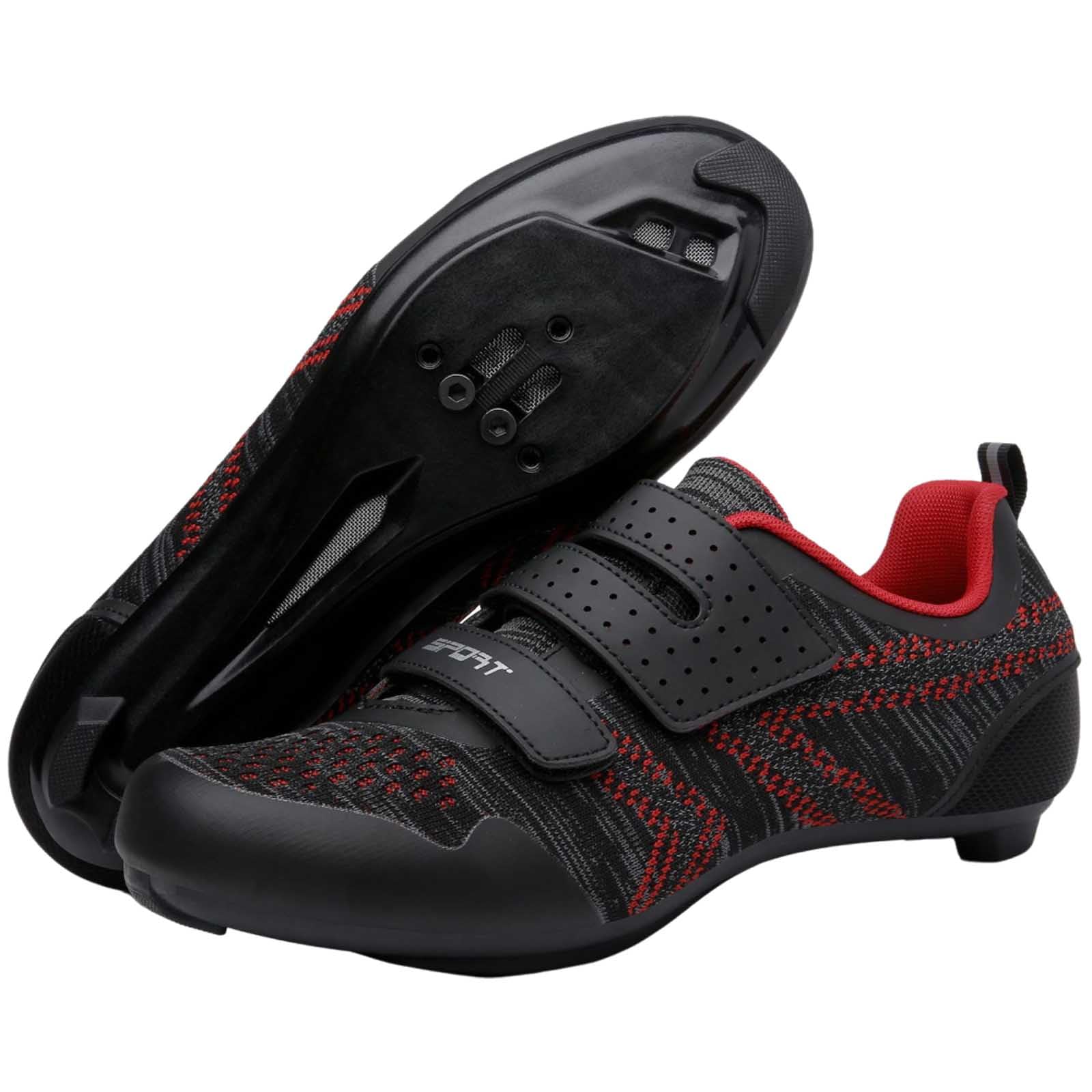 Zapatos Ciclismo Aire Libre,Zapatos Bicicleta MontañA,Zapatos Bicicleta MontañA,Respirable,Resistente Al Desgaste,Adecuado para Ciclismo Carretera Turismo,Incluso para Ciclismo MontañA