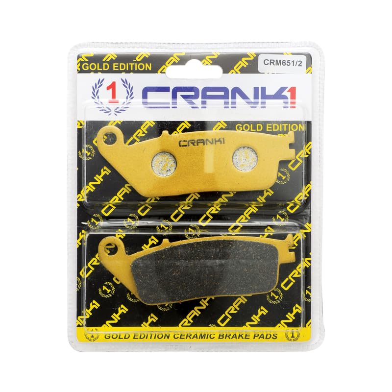 Ceramic Brake Pads Compatible For Honda CB350 Highness - Front - CRM651/2-image-25
