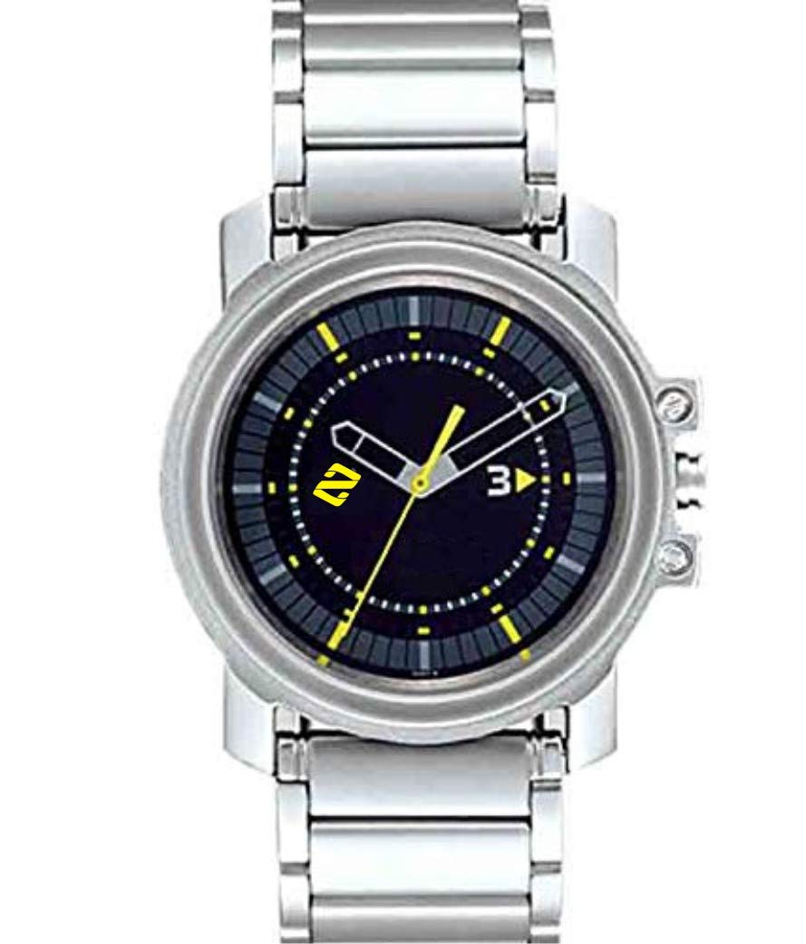 SPENCHER® Stylsih Analogue Round Dial Stainless Steel Watch for Mens & Boys 3039 (Black) (B084RM46DX) Amazon Price History, Amazon Price Tracker