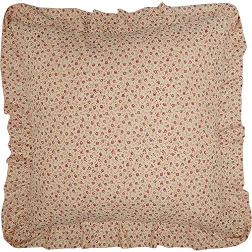 VHC-Brands-Camilia-Fabric-Euro-Sham-26×26-White VHC Brands Camilia Fabric Euro Sham 26×26 White