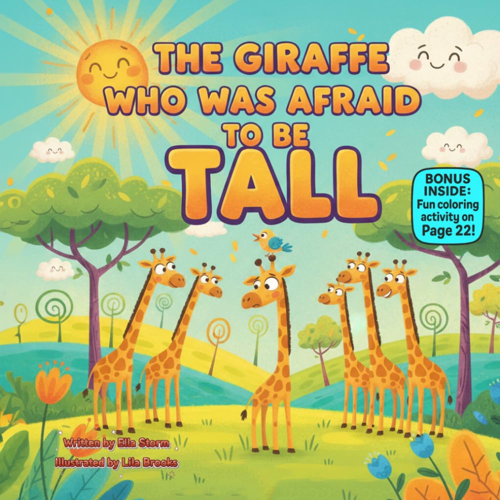 The Giraffe Who Was Afraid to Be Tall: A Sweet Rhyming Story About Confidence, Being Yourself, and Finding Your Strength