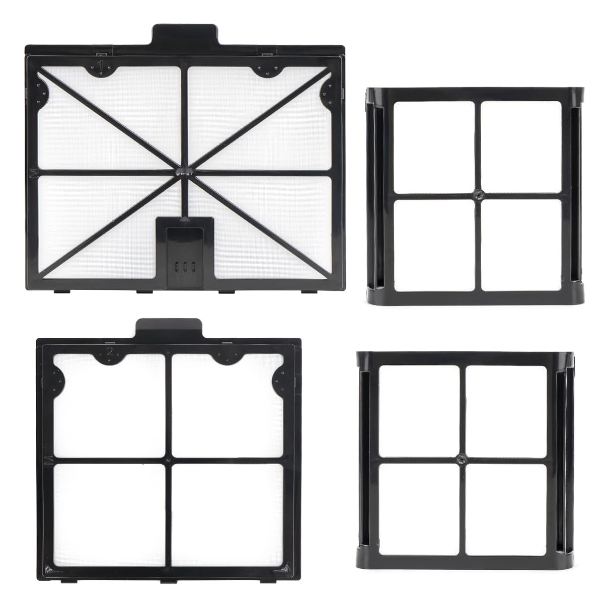 Lot de 4 filtres pour nettoyeur de piscine compatibles avec S50, S100, Active 10, Active 15, T15, T25, E10Proteus DX3, Cayman, Escape, Advantage, pièce 9991468-R4