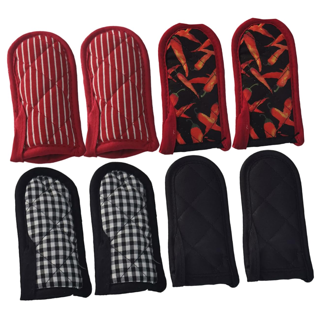 Fundas para asas de sartén TOPBATHY, agarraderas de algodón antideslizantes para cocina