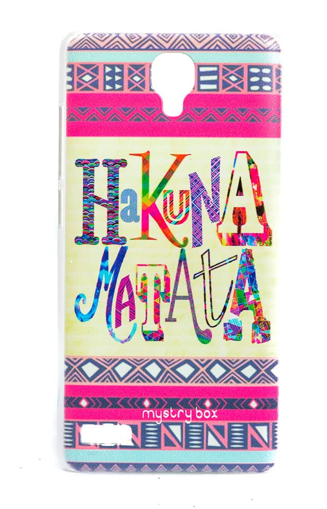 The Little Shop Designer Printed Hard Back Cover for Redmi Note (Its Hakuna)-image-49
