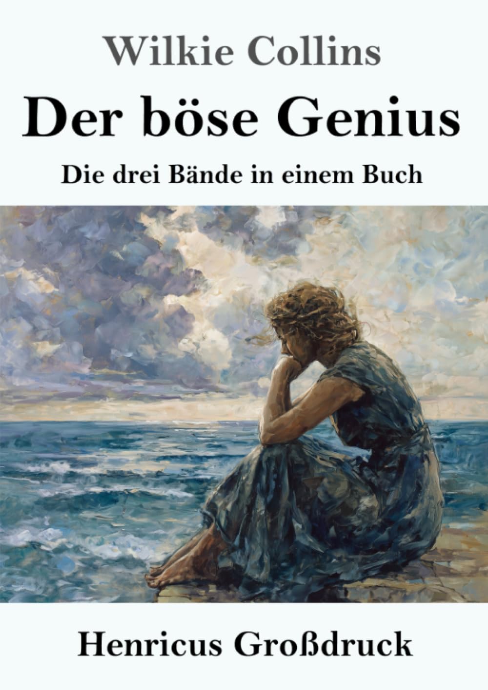 Der böse Genius (Großdruck): Die drei Bände in einem Buch
