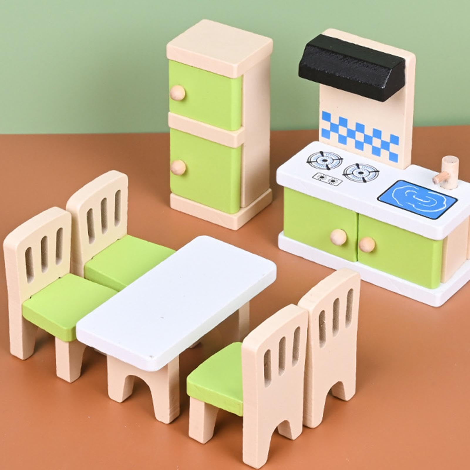 Set di mobili da gioco per, mobili per la casa gioco per,Mobili da gioco decorazione per la casa | Gioco interattivo di giocattoli per tutti-piccoli, mobili per la casa, accessori per la casa di gioco
