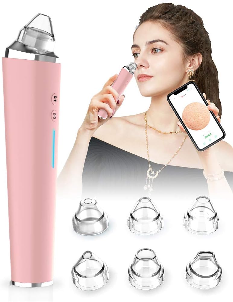 Wurkkos Blackhead Remover Vacuum with Camera,Visible Pore