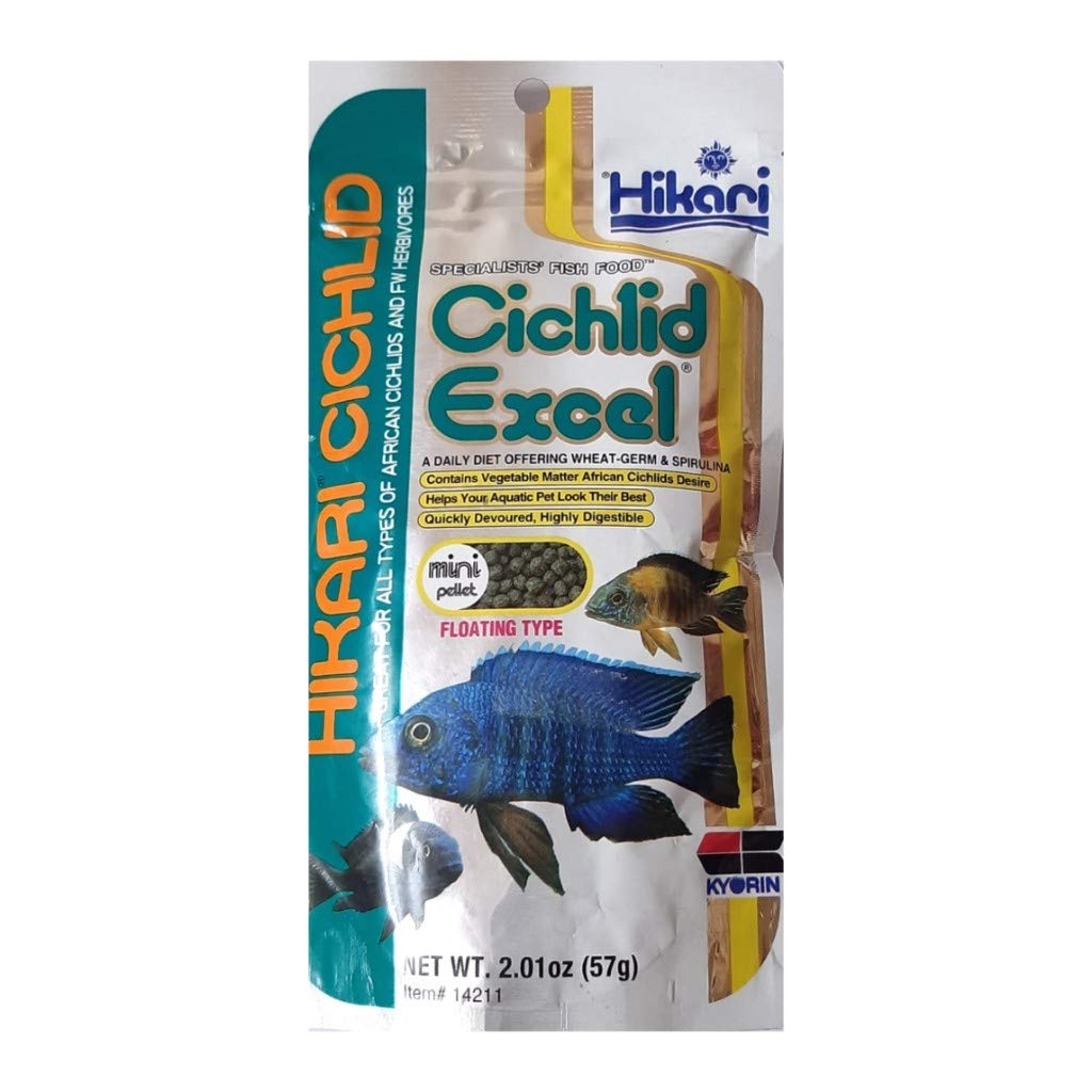 HIKARI Cichlid Excel | Mini Pellet | 57g | Aquarium Fish Food (B00NJNDXQS) Amazon Price History, Amazon Price Tracker