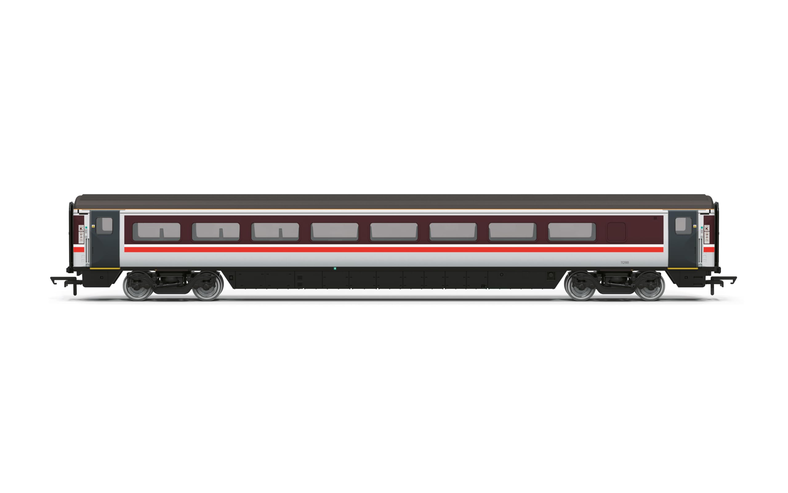 Hornby R40502 LNER Mk4 TF 11288 K coach, OO Gauge Coach