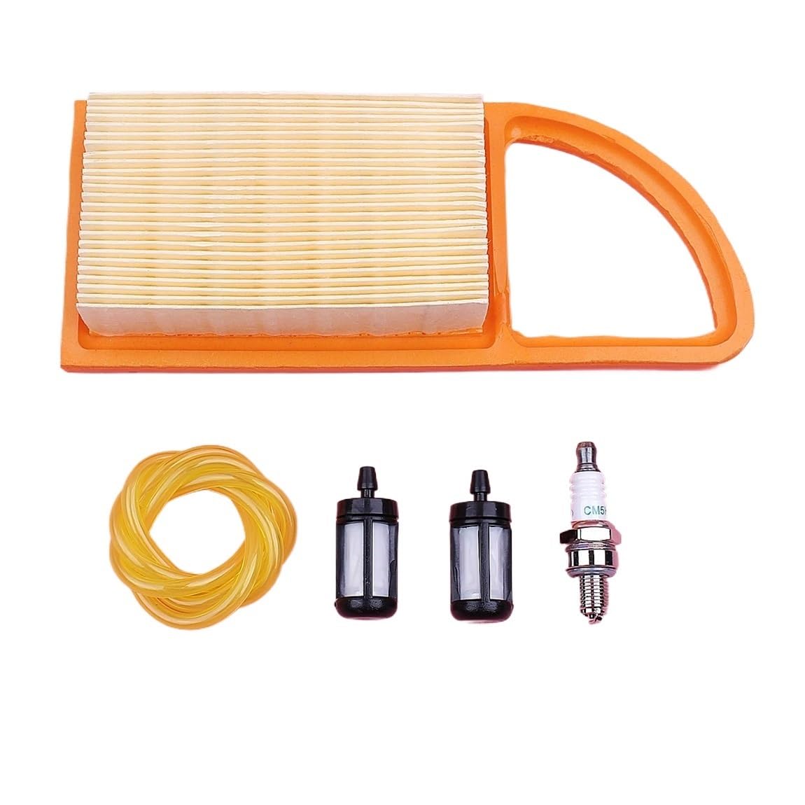 Kit de bujías y Filtro de Aire for soplador BR500, BR550 y BR600 (4282-141-0300), cortacésped de Gasolina, Piezas for Herramientas de jardín.