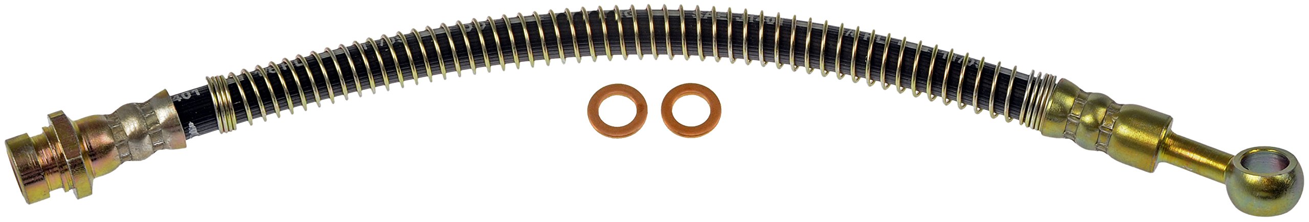 BRAKE HOSE - Brake Hydraulic Hose - Brake Line - Brake Hose - This automotive brake hydraulic hose was precision-engineered to match the fit, function and performance of the original brake hose on specific vehicles and positions to ensure safe, long-lasting durability as part of a complete brake repair. - Kia Optima 2010-06 - Dorman H621137 Rear Driver Side Brake Hydraulic Hose Compatible with Select Kia Models