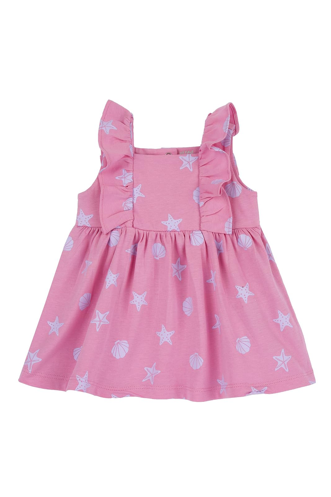 Chicco, Robe Bébé Fille, Robe Rose à Manches Courtes, en Coton Doux, Conçu en Italie, Vêtements Bébé Fille 0-24 Mois, Idées Cadeaux Naissance